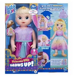 BABY ALIVE - POUPÉE PRINCESSE ELLIE INTERACTIVE